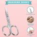 Professional Nail Scissors - Extra Fine Stainless Steel Smoke Shears with Leather Case for Toenails & Fingernails - Buy Online on SooperMarket.com