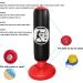 Kids Boxing Practice Set - Punching Bag for 3-8 Years with Gloves & Air Pump, Black - Buy Online on SooperMarket.com