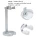 Premium Stainless Steel Razor Holder | Universal Shaving Brush & Razor Stand for Men - Durable & Safe Drying Solution - Buy Online on SooperMarket.com