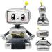 Hilloly Robot Lanky-Box Plush 30 Cm Foxy and Boxy Plush Toy Foxy Boxy And Rocky Plushies Lanky-Box Soft Toy For Kids Boys Girls Birthday Present Gifts (Robot)