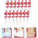 ABOOFAN 60 Pcs Christmas Fruit Christmas Decorations Christmas Holly Berries Christmas Berry Stems Winter Light House Decorations for Home Christmas Tree Fake Berry Foam Red Fruit Wreath Redx3pcs 17x3cmx3pcs - Buy Online on SooperMarket.com