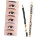 HAPINARY 6 Pcs Long Lasting Eyebrow Pencils Double Ended Eyebrow Pencil Brow Gel Brow Brush Uk Brown Wooden - Buy Online on SooperMarket.com