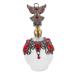 Angoily Perfume Bottle Essential Oil Bottle Glass Decorations Travel Delicate Red