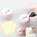 100 Pieces Mini Clear Cosmetic Bottles 5ml - Transparent Cream Glass Containers for Lip Balm & Lotion - Screw Cap Rice Set - Buy Online on SooperMarket.com