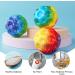 Osdue 3PCs Astro Jump Ball - Super High Bouncing Rainbow Foam Balls for Kids' Parties | Lightweight Spring Rubber Ball with Fun Noise - Buy Online on SooperMarket.com