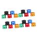BESPORTBLE 80 Pcs Pigeon Foot Ring Metal Brackets Kickstand Chicken Wite Parrot Pigeon Gear Aluminum Poultry 0.8X0.8X0.8CMx4pcs As Shownx4pcs