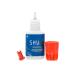 Sky Glue S+ 5ml 2 Bottles Long Retention Eyelash Extensions Adhesive by KBS | Fast Drying, Professional Black Glue | 6-8 Weeks Lasting Time | Includes 2 Eyepatches (Two Pack) - Buy Online on SooperMarket.com