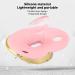 Portable Pink Baby Pacifier - Built-in Silicone Closed Loop Design for Home Use - Buy Online on SooperMarket.com
