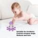 Soft Silicone Baby Calming Bite Ring Pacifier | Cute Caricature Teething Toy for Infants - International Shipping Available - Buy Online on SooperMarket.com