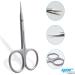 Nail Scissors Professional Cuticle Scissors Extra Strong Straight Curved Manicure Nail Art Scissors (CS-06) - Buy Online on SooperMarket.com