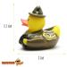 Funny Squeaky Bathing Duck - Hunter Duck Toy with Rifle & Horn - Perfect Gift for Hunters | Duckshop - Buy Online on SooperMarket.com