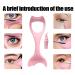 SHANPIN Silicone Winged Eyeliner Stencil & Mascara Guard - Reusable Pink Eyelash Tool - Buy Online on SooperMarket.com