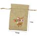 KOMBIUDA 12pcs Christmas Drawstring Bag Candy Bags Burlap Lovely Bags Hold Accessories Bag Storage Bag Pocket - Buy Online on SooperMarket.com