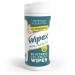 Wipex Fitness Equipment Wipes - Original Natural Plant Based Gym Wipes for Equipment Clean Surfaces at Home or Gym Use as a Yoga Mat Cleaner Lemongrass Eucalyptus & Vinegar 50 Count (Pack of 1) Lemongrass 50 Count (Pack of 1)