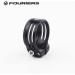 Fouriers CNC Alloy Seatpost Clamp 31.8mm/34.9mm Black - Waterproof & Superlight - Buy Online on SooperMarket.com