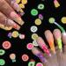 3D Fruit Nail Art Slices - 12 Grids Glitters for Summer Designs - Banana Lemon Strawberry Cherry Watermelon - DIY Manicure Supplies - Buy Online on SooperMarket.com