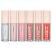 Lip Gloss Set 6 Pcs Liquid Lipstick Sets Moisturizing Lipgloss Lip Stain Long Lasting Mirror Like Non-Sticky Plumping Lip Gloss Lightweight Hydrating Lip Glosses High Shine Tinted Lip Gloss (Set A)
