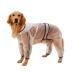 BT Bear Dog Raincoat with Legs Transparent Four-legs Large Dog Raincoats Waterproof with Reflective Strips & Hood Jumpsuit for Medium Dogs Large Dogs (7XL)