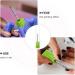 Baluue Nail Drill Bits Tungsten Steel Manicure Drill Bit Electric Pedicure Manicure Grinding Nail Art Tools for Manicure Pedicure Home Salon Green - Buy Online on SooperMarket.com