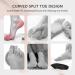Flexible Bunion Relief Toe Separators - 6 Pairs for Women | Prevent Friction and Correct Bunions | Hard Wearing Toe Spacers - Buy Online on SooperMarket.com