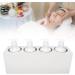 Massage Oil Lotion Warmer - Fast Heating 9 Speed Adjustable & Detachable - 4 Bottles for Perfect Relaxation | International Shipping Available - Buy Online on SooperMarket.com