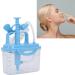 300ml Sinus Rinse Neti Pot Manual Press Nasal Wash for Deep Cleansing with Smoothing Breath Suitable for Home and Travel - Buy Online on SooperMarket.com