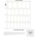 Dashing Diva Gloss Nail Strips - White Canvas | UV Free Chip Resistant Gel Nail Stickers | 27 Nail Wraps Prep Pad & Nail File Included - Buy Online on SooperMarket.com