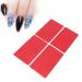 Nail Stamping Template 4PCS 3D Relief Nail Printing Template Salon DIY Soft Silicone Nail Carving Stencil Mold Nail Art Tool for UV-Gelnail