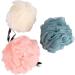 NOLITOY 6 Pcs Natural Bath Sponge Set - Body Scrubber Loofa and Shower Pouf for Men - Eco-Friendly Sponges for a Luxurious Clean Experience - Buy Online on SooperMarket.com