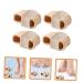 KALLORY 4pcs Toe Stretcher & Separator Set - Foot Protectors for Hammer Toe, Straightener Brace - Adjustable 6X3.2CM, Assorted Color - Buy Online on SooperMarket.com