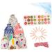 RORPOIR 51pcs Christmas Countdown Calendar Christmas Calendar Pouch Christmas Hanging Halloween Burlap Bag - Buy Online on SooperMarket.com
