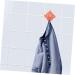 OFFSCH 2pcs Hook up Wall Mounted Clothes Mounted Hanger Hook Metal Towel Hooks Wall-Mounted 8x6cm Assorted Color - Buy Online on SooperMarket.com