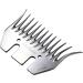 MasXirch 13 Curved Tooth Sheep Shear Clipper Replacement Blades for fit Oster Lister Heiniger Sheep Clippers Detachable Animal Trimmer Shears for Grooming Goats Lambs Llamas Alpacas - Buy Online on SooperMarket.com