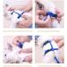 Morices 2 Pack Cat Harness and Leash Adjustable Comfortable Nylon Pet Strap Collar with Leash Escape Proof Safety Rope Leads Chest Strap for Kitten Puppy Rabbits Walking Training (Pink & Purple) Pink+Purple - Buy Online on SooperMarket.com