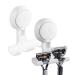 Primuz razor holder for the shower wall-mounted shower-razor holder-reusable self-adhesive wall-razor-suction hooks for hat razor towels coats
