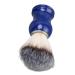Men's Shaving Brush with Blue Handle - Salon Quality Lightweight Nylon Brushes for Comfortable Shaves - Perfect Gift for Boyfriends and Dads - Buy Online on SooperMarket.com