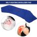 Shoulder Heating Pillow Massager | Heated Wrap Trousers | Vibration Massage for Pain Relief | Adjustable Elastic Cushion in Blue - Buy Online on SooperMarket.com