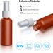 10x 50ml Portable Refillable Plastic Spray Bottles - Travel-Friendly Atomizers for Skincare Essential Oils & Perfumes (Brown) | Ideal for Outdoor Sports & Air Travel - Buy Online on SooperMarket.com