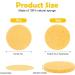 AUAUY Compressed Facial Sponges 60 Count Cellulose Facial Sponges for Daily Cleansing 100% Natural Wood Pulp Cotton Face Washing Sponge for Facial Cleansing Exfoliating Mask Makeup Removal 60 Beige - Buy Online on SooperMarket.com
