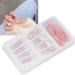 Full Cover False Nail Pink Bow Fake Nails Pink Love Press On Nails Coffin Medium Length Ballerina Nail Art Tips Sets Artificial Nails Press On False Nail Tips - Buy Online on SooperMarket.com