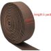 Sewing Elastic Band 35mm Wide 5 Yards Colored Twill Woven Elastic - Dark Brown - Buy Online on SooperMarket.com