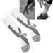 Hiraith Athletic Compression Socks - Comfortable Muscle Shock Absorption for Sports (L/XL 35-39) | International Shipping Available - Buy Online on SooperMarket.com