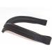 16 Empty Channel V Shape Black Browband - Handcrafted Horse Tack - Buy Online on SooperMarket.com