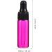 Buy Healifty 30 Pack 5ml Empty Essential Oil Bottles with Pipettes - Refillable Perfume & Aromatherapy Glass Containers for Travel & Cosmetics - Buy Online on SooperMarket.com