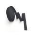 Flat Elastic Band for Sewing Clothing Accessories Nylon Webbing Garment Trousers Costumes Craft DIY Elastic Knit Elastic Spool (1/2 Inch x 5 Yards) (Black 1/2inch 5 Yard)