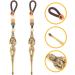 2pcs Brass Ear Hanging Pendant Ring Ear Cleaner - Healeved Ear Wax Removal Tool - Buy Online on SooperMarket.com