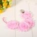 Baby Pacifier Clip - Rose Flower Feeding Dummy Teething Soother Holder Strap Chain - #1 Choice for Parents - Buy Online on SooperMarket.com