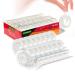 Clear Tape Rolls-Transparent Tape with Dispensers-Gift Wrap Tape Gift Tape Rolls for Home Store School-7/10 X 1000 Inches 16 Packs