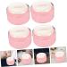 Kisangel Baby Powder 12 Pcs Body Powder Puff Box - Pink Compact Child Synthetic Sponge - Travel-Sized Baby Powder - Buy Online on SooperMarket.com