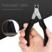 TOMEEM Professional Toenail Clipper - Sharp Curved Blade for Thick & Ingrown Nails | Podiatrist Toe Nail Cutter for Men, Women & Seniors (Matte Black) - Buy Online on SooperMarket.com
